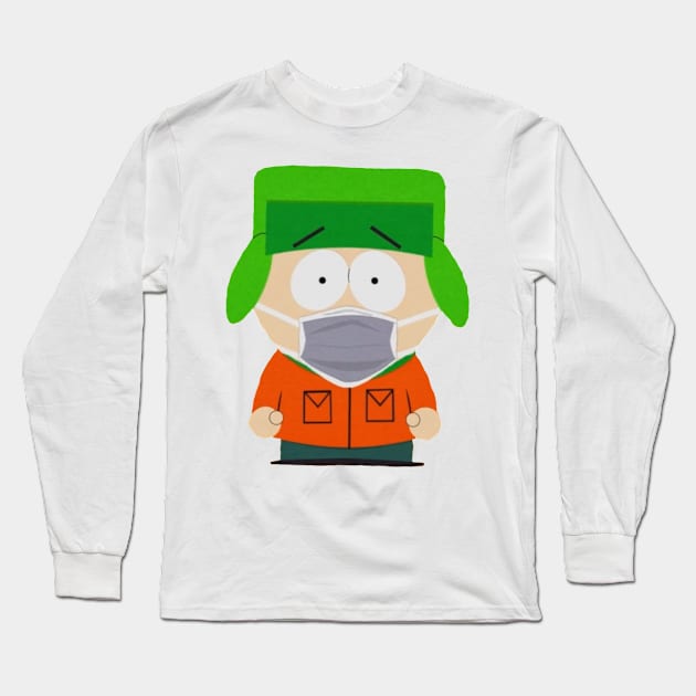 Kyle Broflovski - pandemic special - South Park Long Sleeve T-Shirt by Xanderlee7